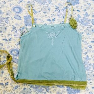 Designer Boutique Embellished Camisole Top